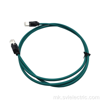 Заштитен кабел Ethernet/Ethercat со конектор RJ45